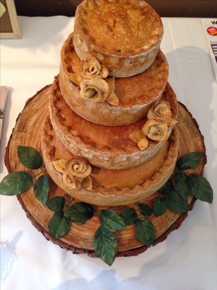 Pie Wedding Cake