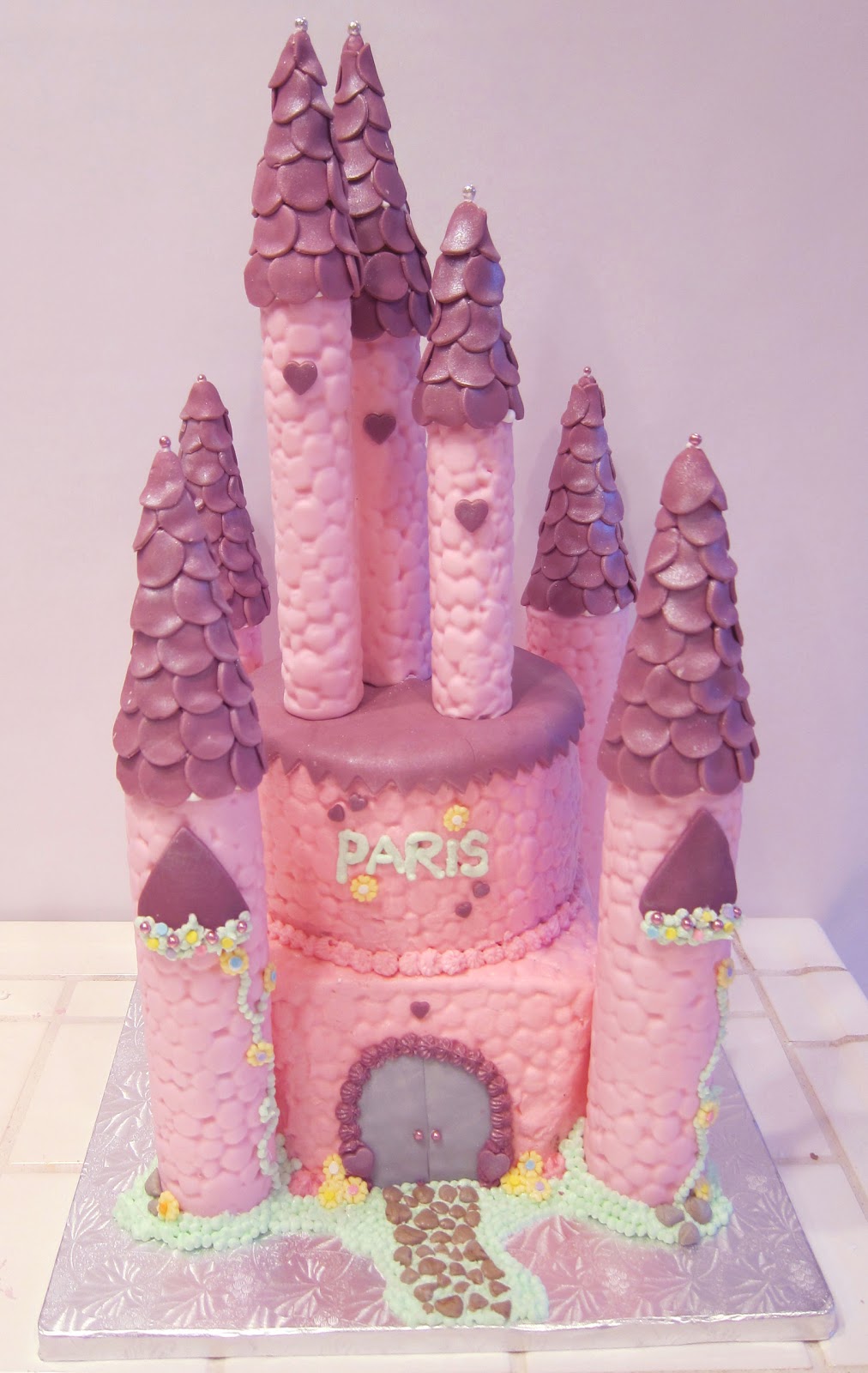 Princess Castle Cake