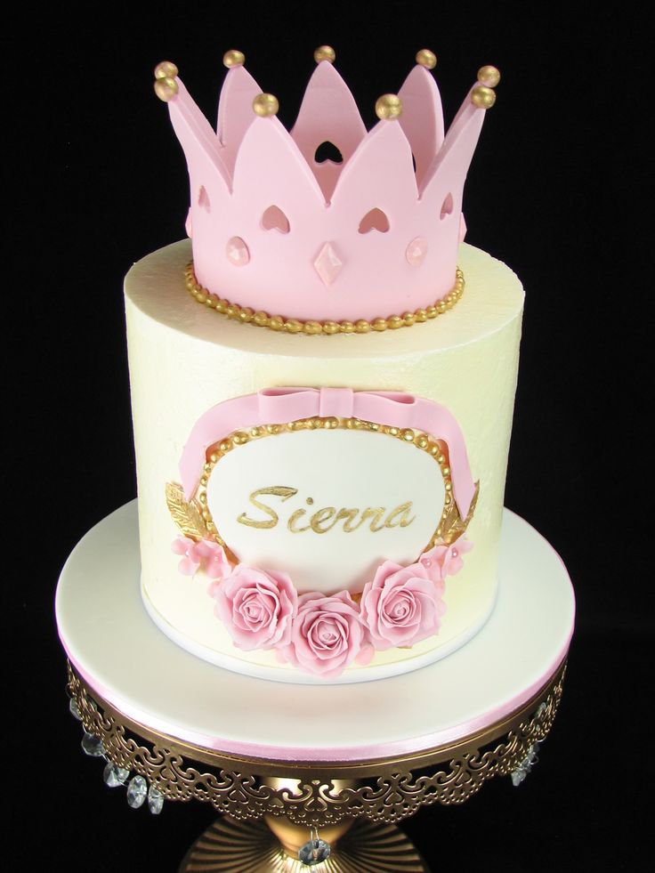 Princess Crown Cupcake Cake