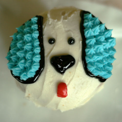 Puppy Dog Cupcake Cake