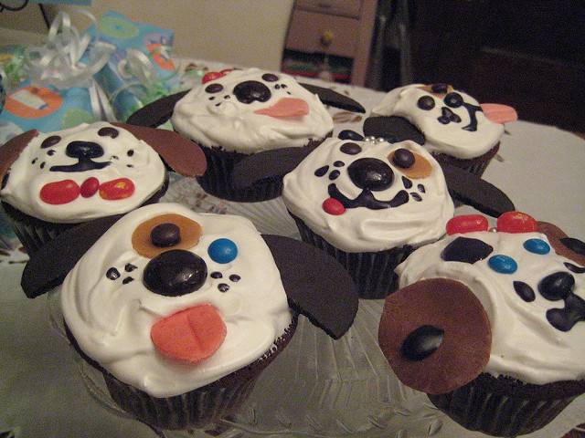 Puppy Dog Cupcake Ideas