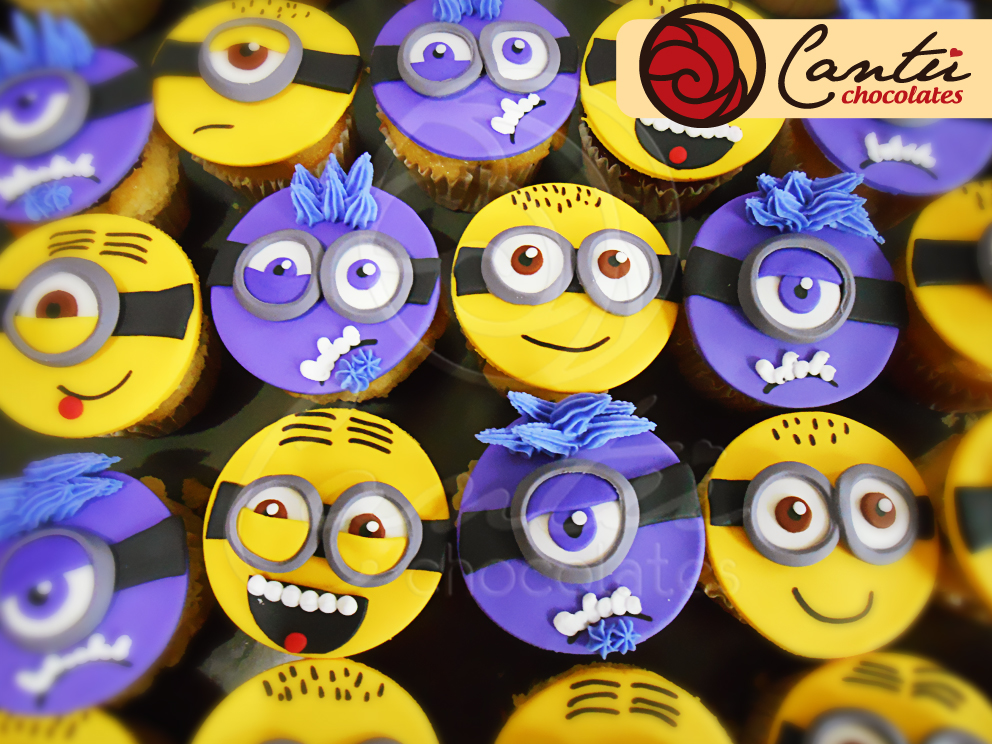 Purple Minion Cupcakes Despicable Me 2