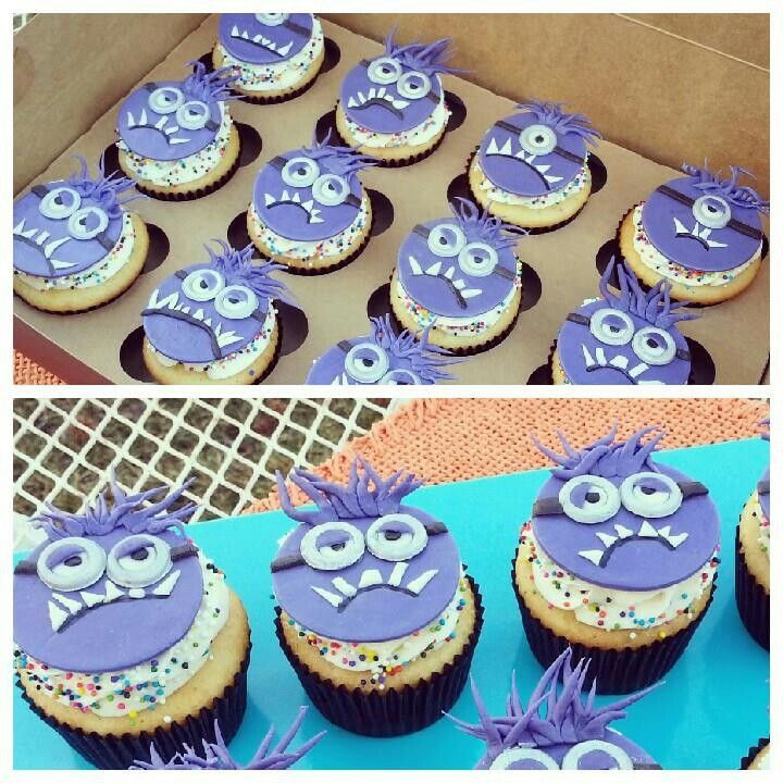 Purple Minion Cupcakes Despicable Me