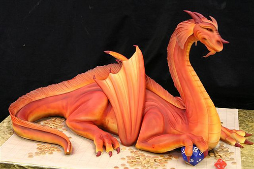 Realistic Dragon Cake