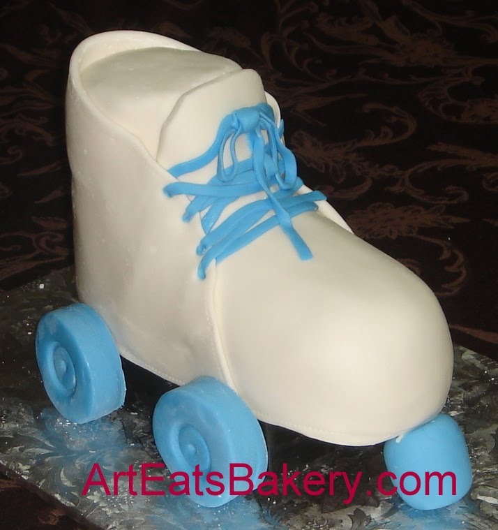 Roller Skate Birthday Cake