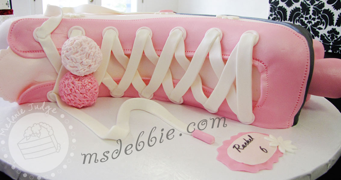 Roller Skate Party Birthday Cake