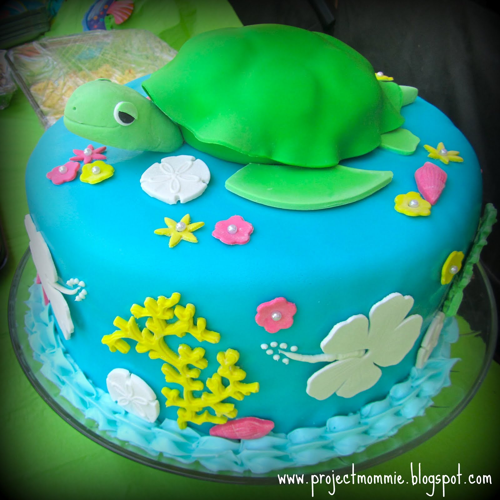 Sea Turtle Cake