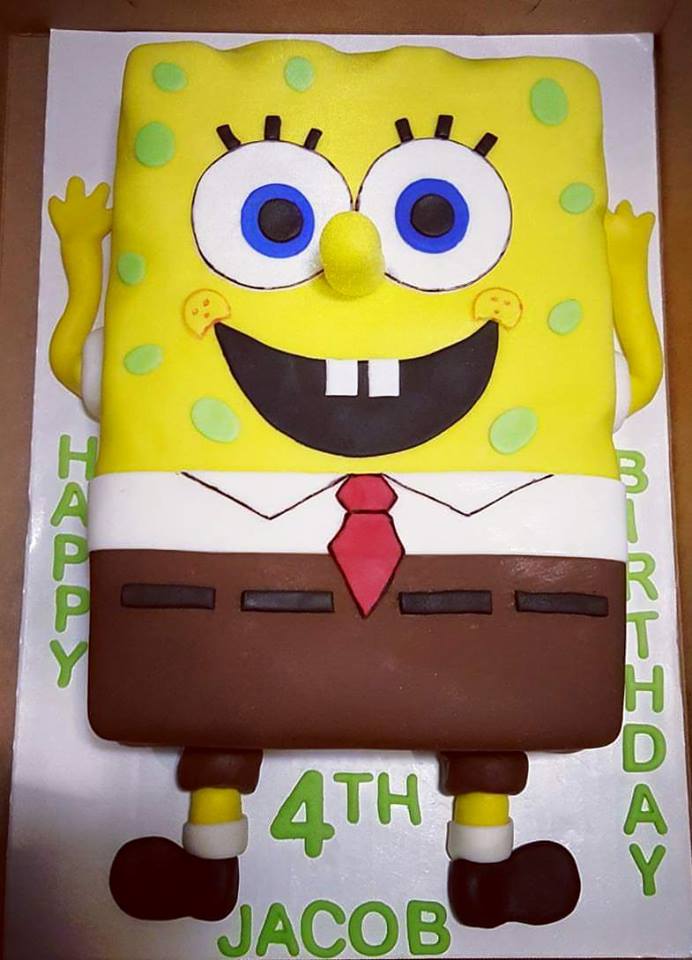 Spongebob Birthday Cake