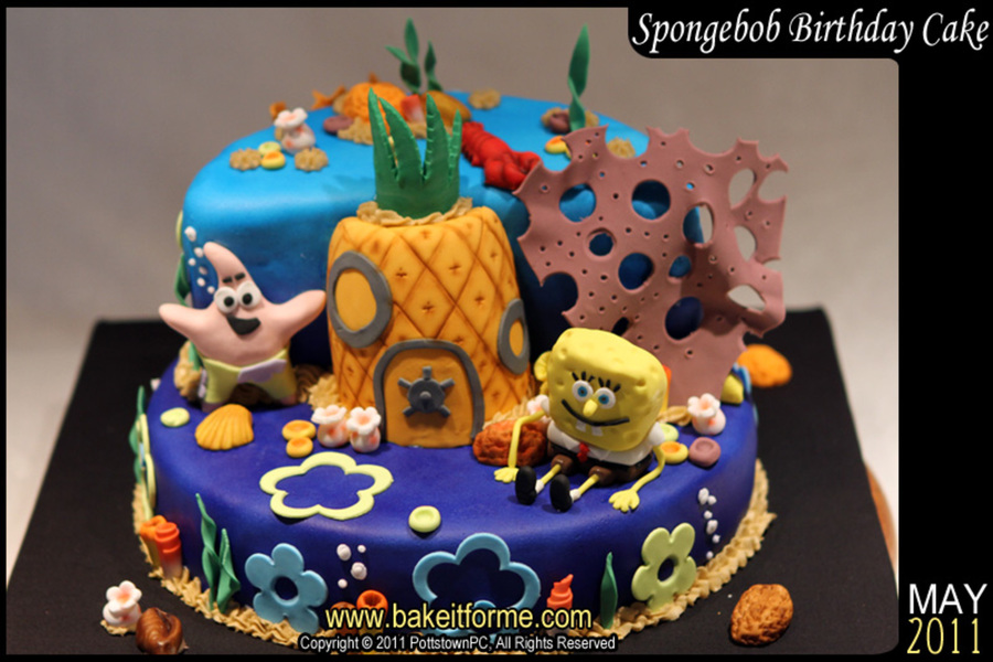 Spongebob SquarePants Birthday Cake