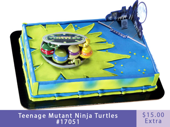 Teenage Mutant Ninja Turtle Cake Topper