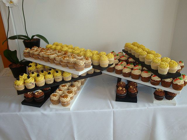 Wedding Cupcake Display