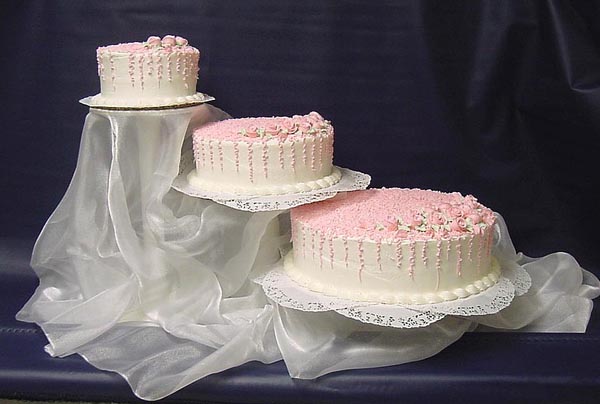 3 Tier Wedding Cake Stands