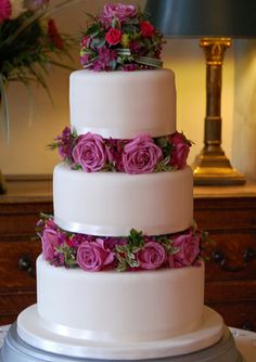 3 Tier Wedding Cake