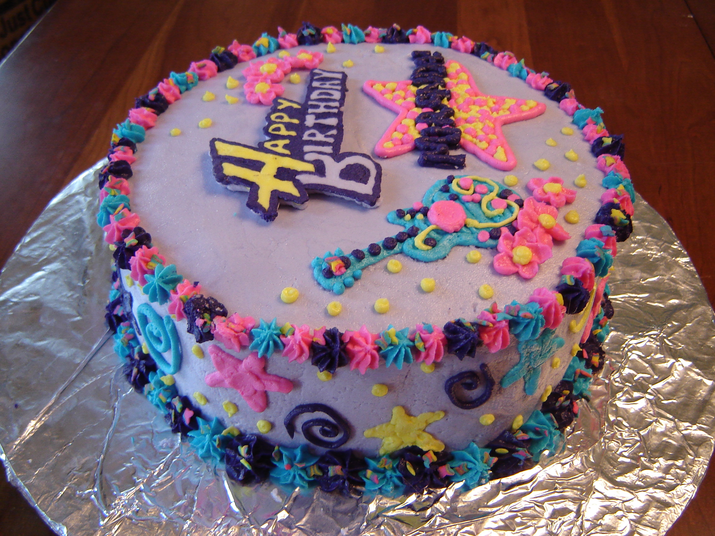 7 Year Old Girl Birthday Cake Ideas