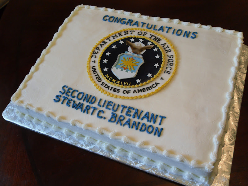 Air Force Change of Command Cake