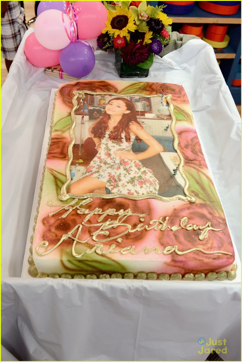 Ariana Grande Birthday Cake