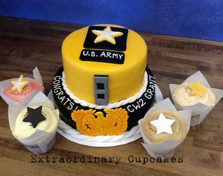 Army Promotion Cake