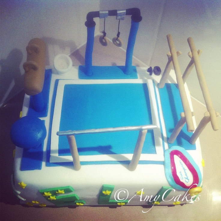 Awesome Gymnastics Cakes