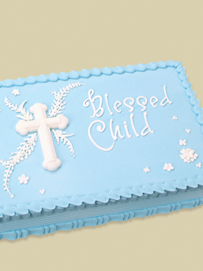 Baptism Sheet Cake Ideas