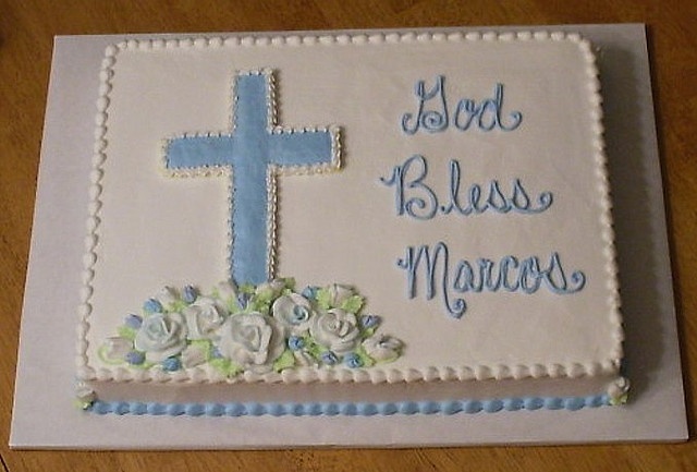 Baptism Sheet Cakes