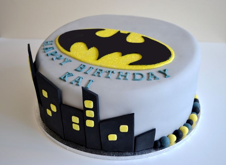 Batman Birthday Cake