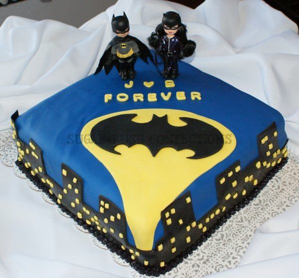 Batman Grooms Cake