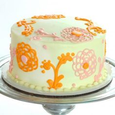 Boho Chic Birthday Cake