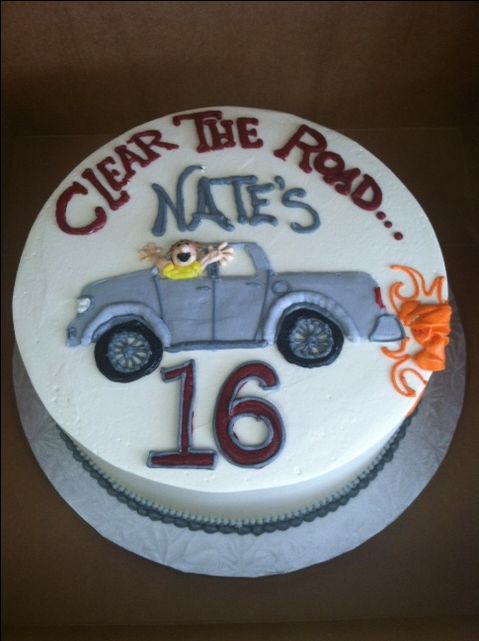 Boy 16th Birthday Cake