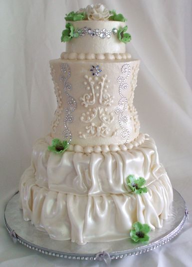 Bridal Shower Cakes with Wedding Dress