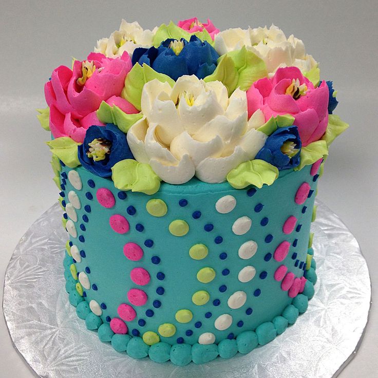 Buttercream Birthday Cake