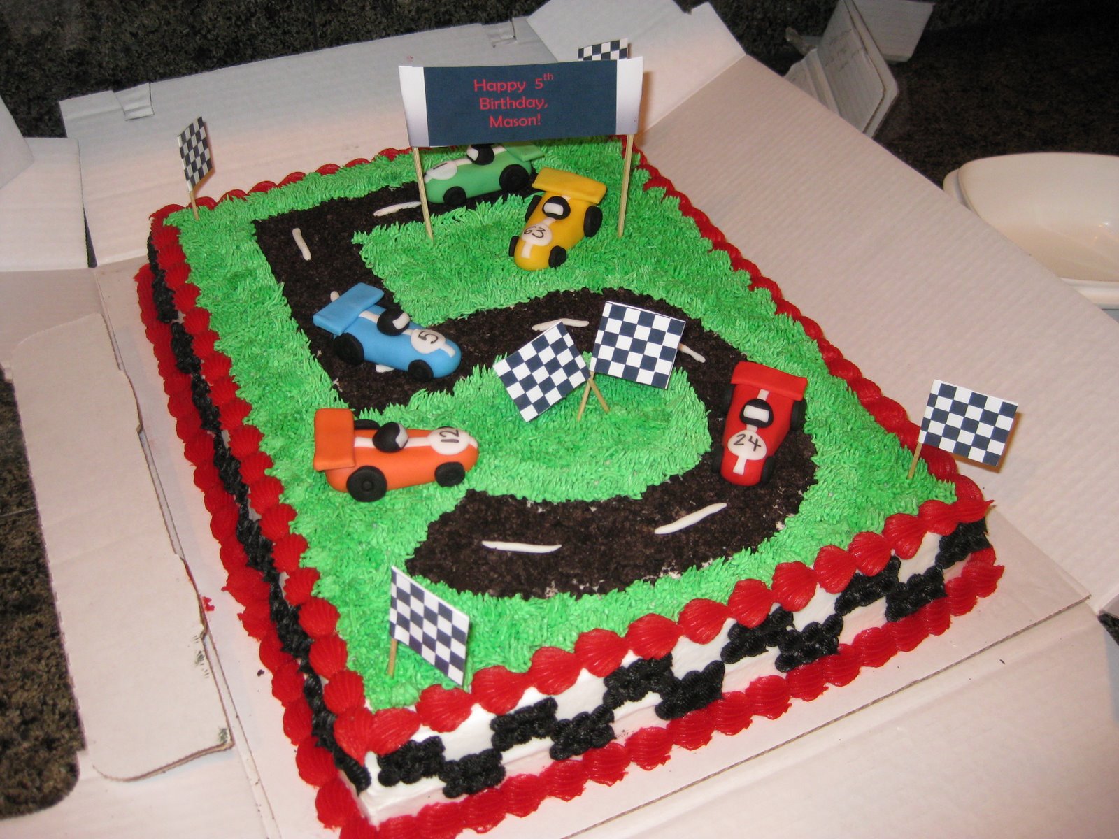 Cars Birthday Cake Decorating Ideas