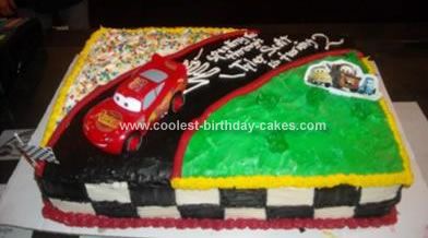 Cars Birthday Cake