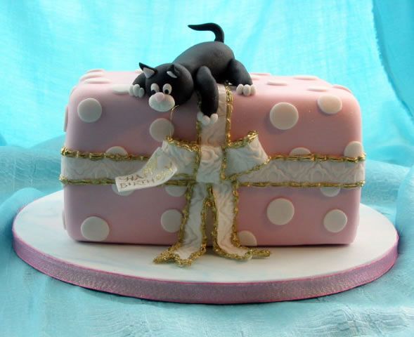 Cat Birthday Cake