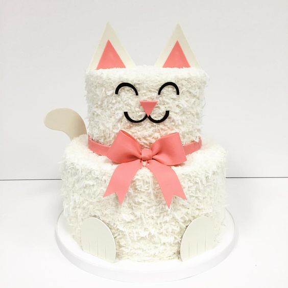 Cat Birthday Cake