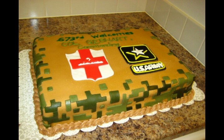 Change of Command Cake Ideas