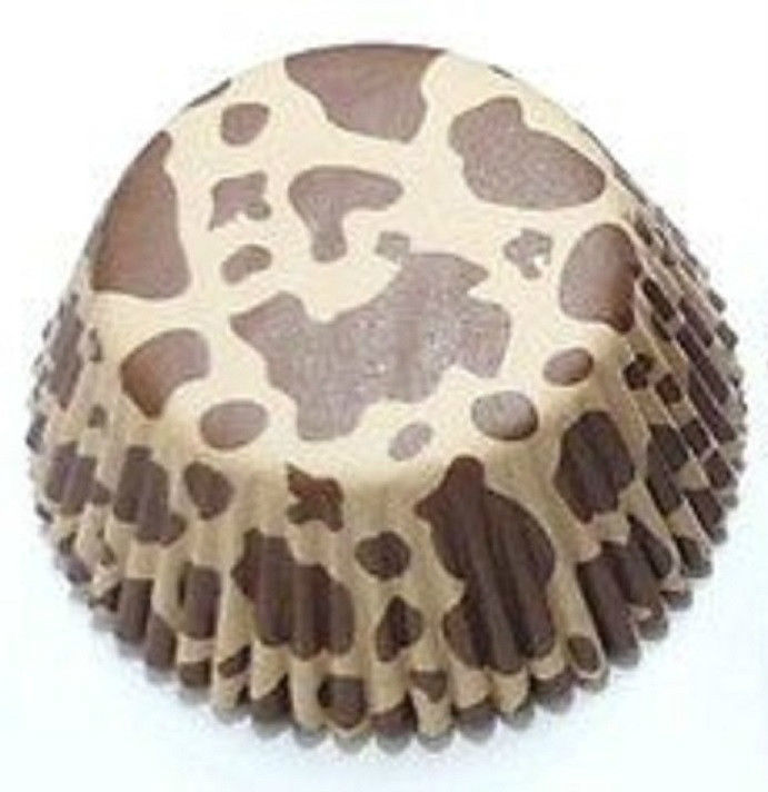 Cow Print Cupcake Liners