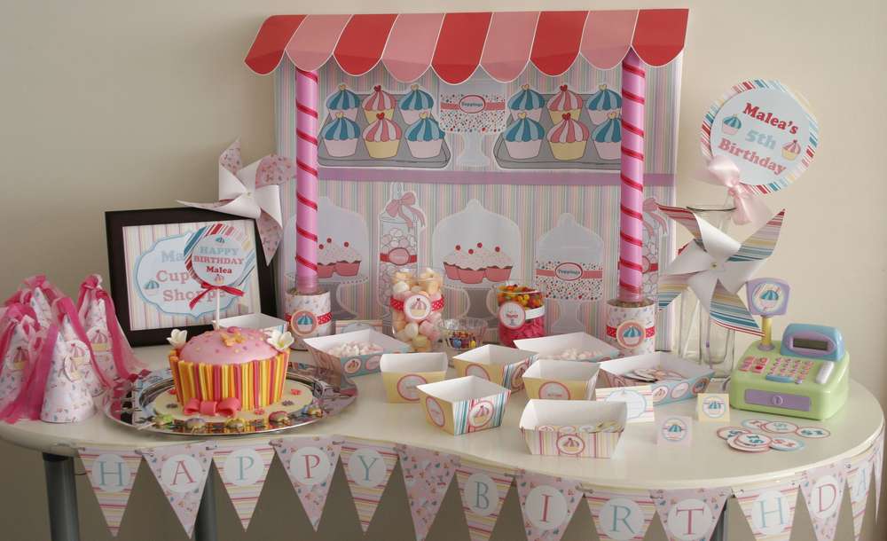 Cupcake Birthday Party Ideas