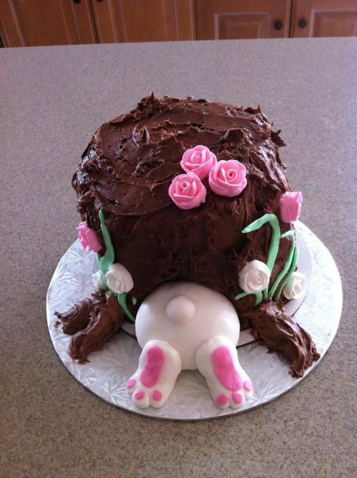 8 Photos of Cute Bunny Cakes