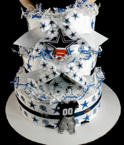 Dallas Cowboys Baby Shower Cake