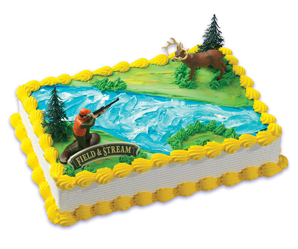 Deer Hunting Cake Decorations