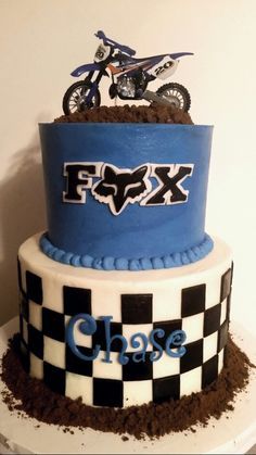 Dirt Bike Racing Cake Ideas