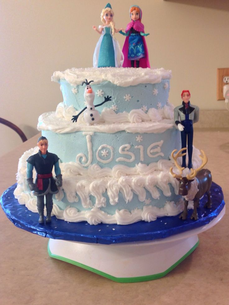 Disney Frozen Birthday Cake