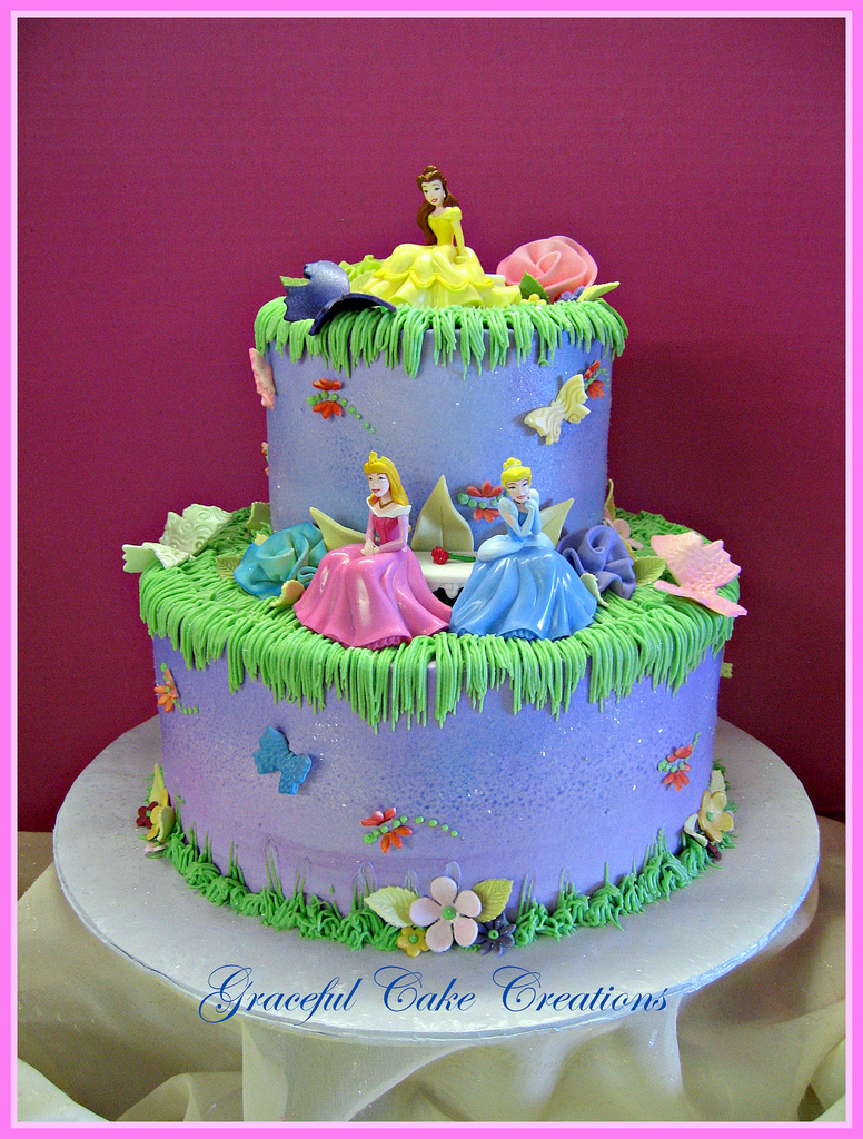 Disney Princess Birthday Cakes