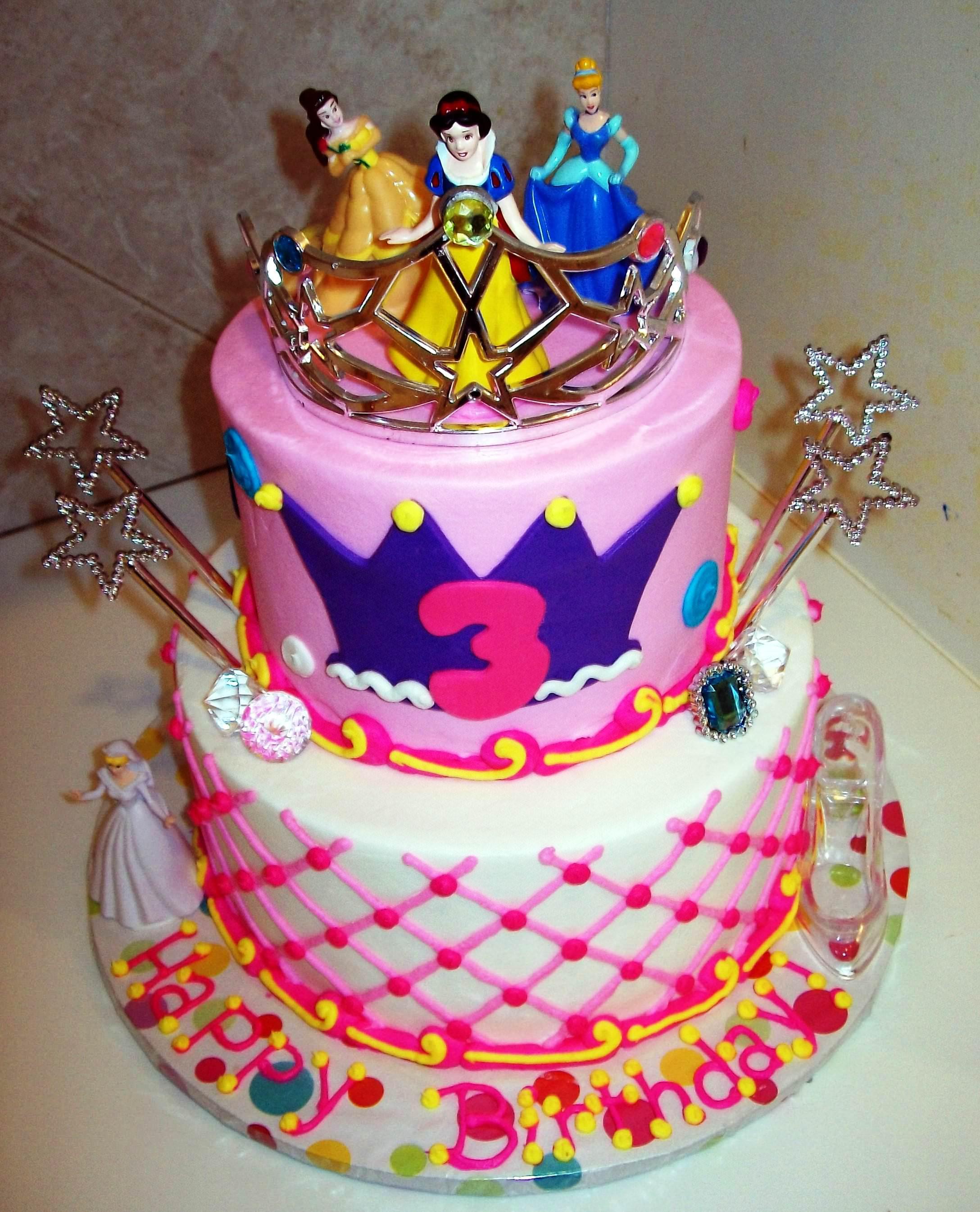 Disney Princess Birthday Cakes