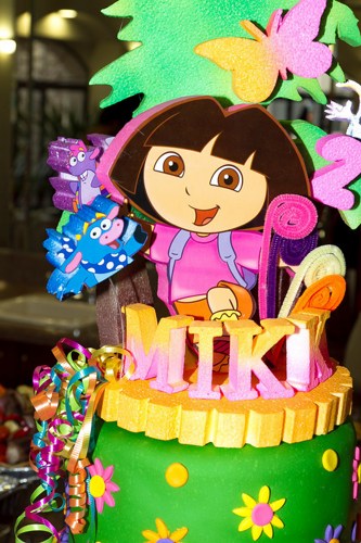 Dora the Explorer Birthday Cake Toppers