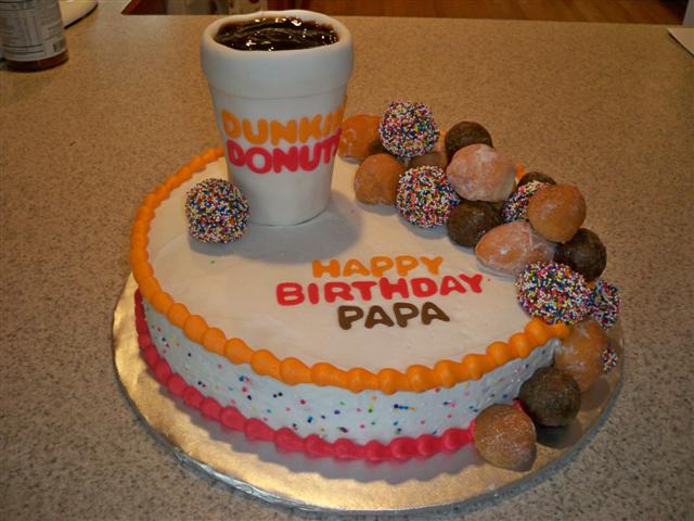 Dunkin' Donuts Cake