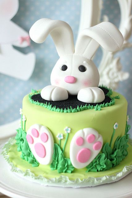 Easter Bunny Cake