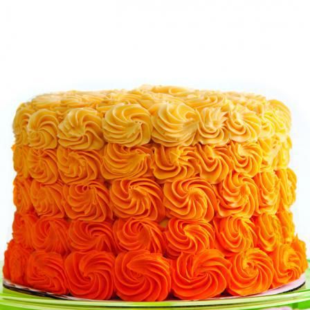 Edgar's Bakery Ombre Cake