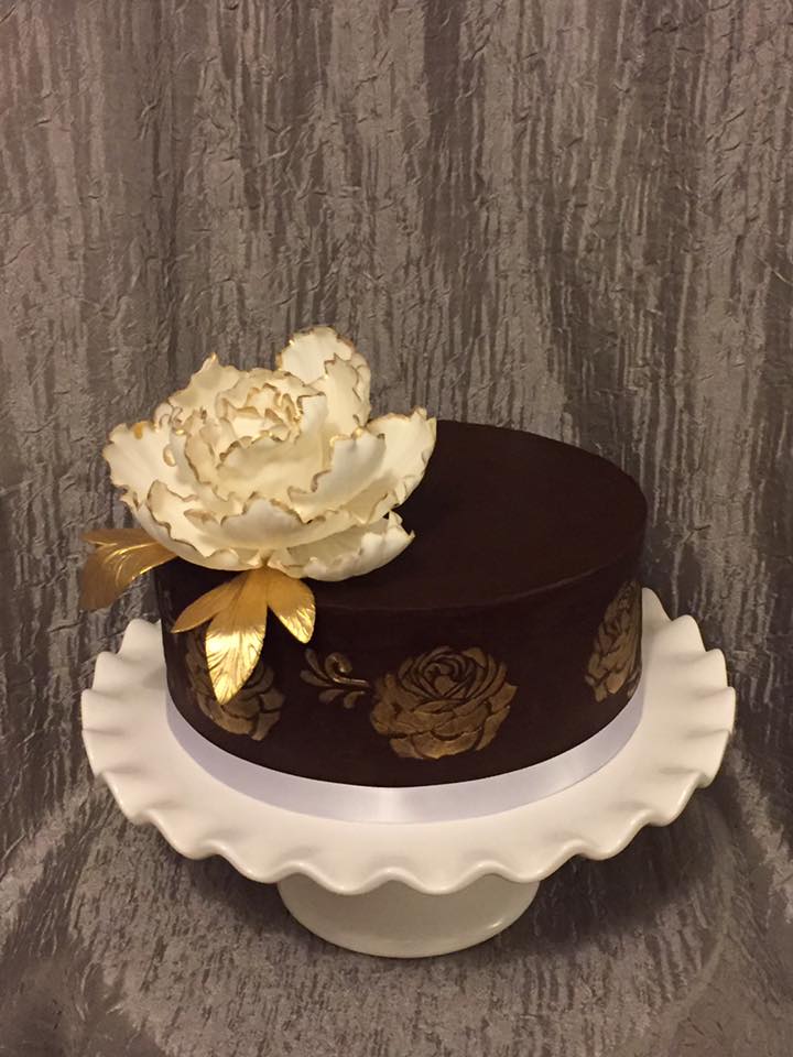 Elegant Birthday Cake