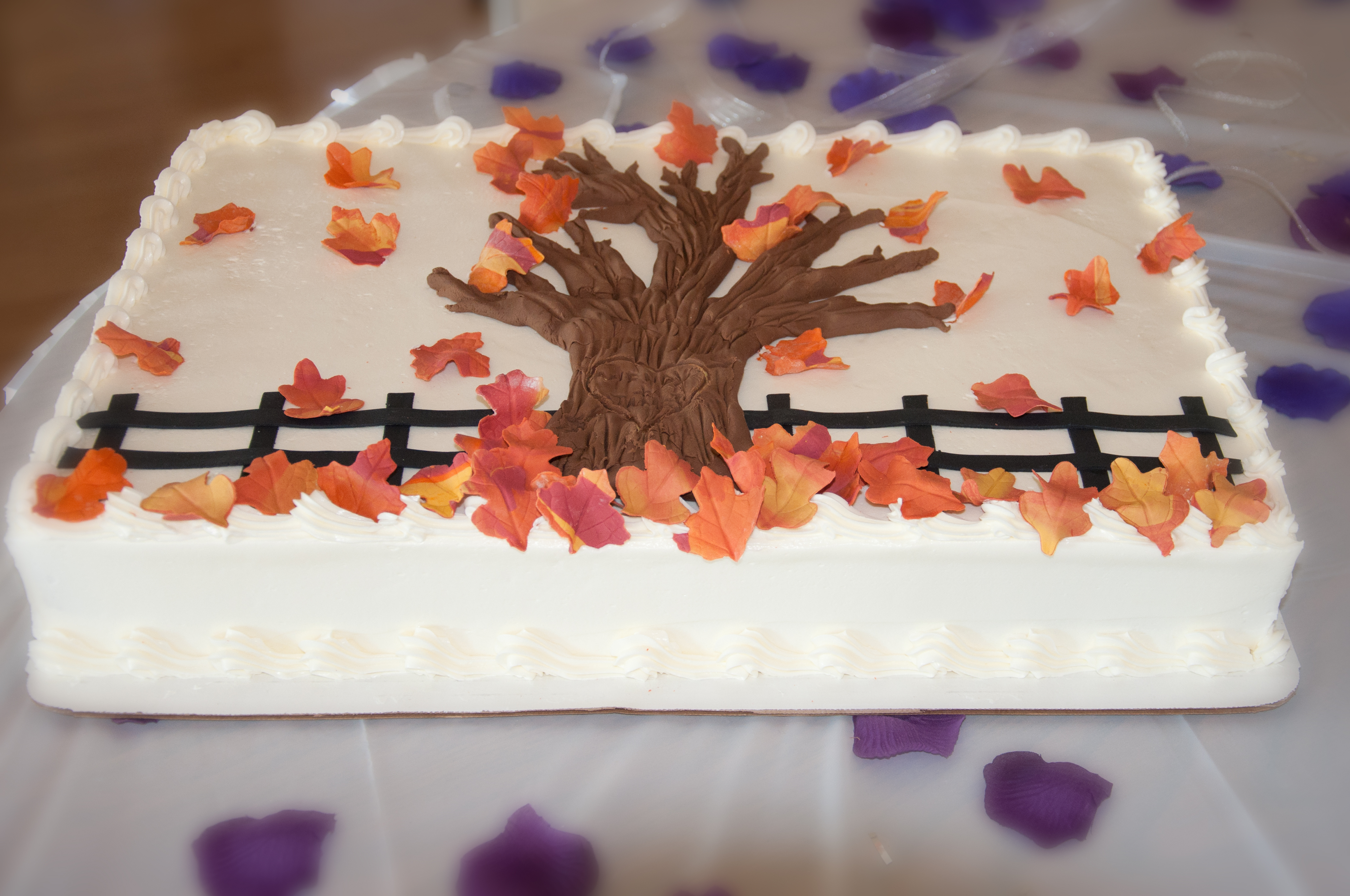 Fall Wedding Sheet Cakes Ideas